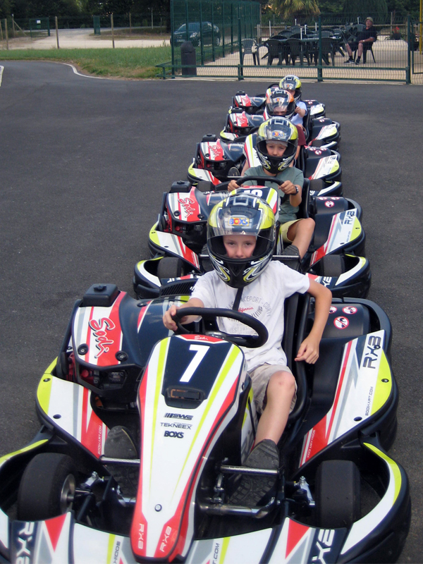 Karting avec Vendee English School
