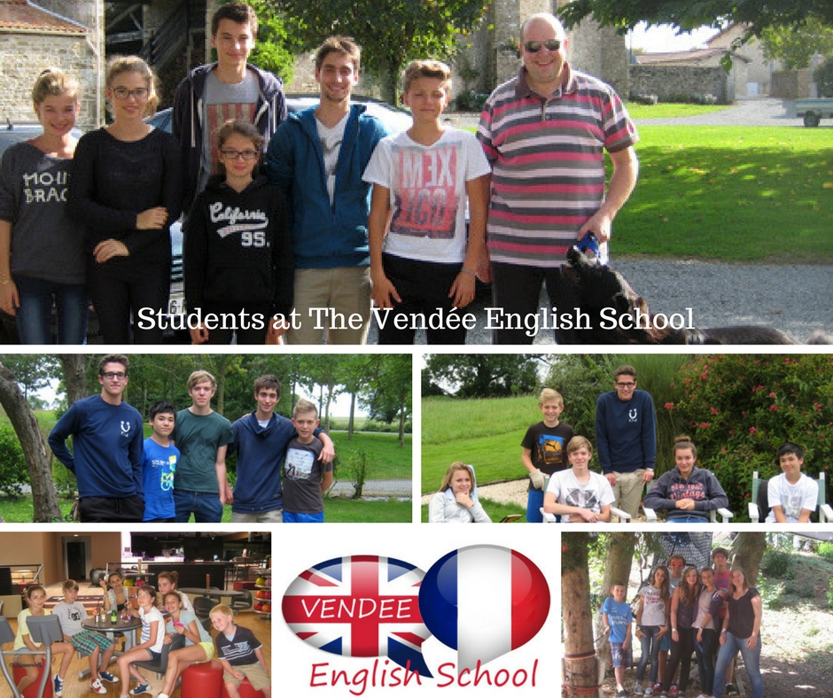 Etudiants de Vendee English School